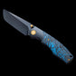 Vixino x Caveman Baby Bronto - Pocket Knife - S35VN -Titanium Bolsters with Carbon Fiber - X902-C1