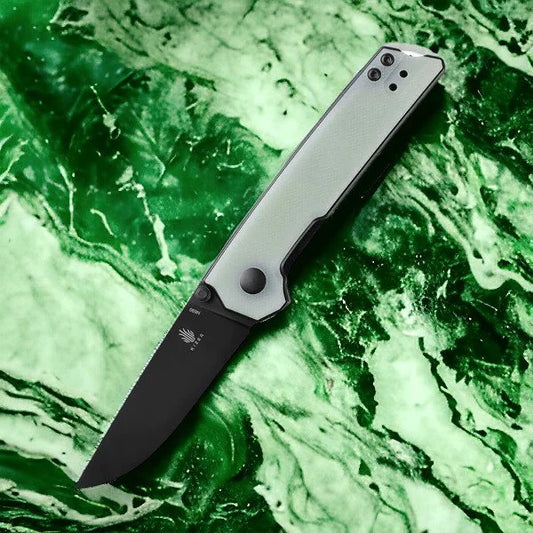 Kizer Domin Mini Liner Lock Knife G10 Natural V3516N7