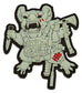 Halfbreed Blades Drop Bear Morale Patch 2024 GITD Glow-in-the-Dark