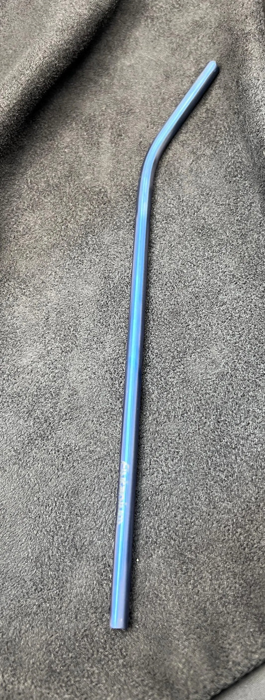 Flytanium Titanium Straw Anodized  Light Blue