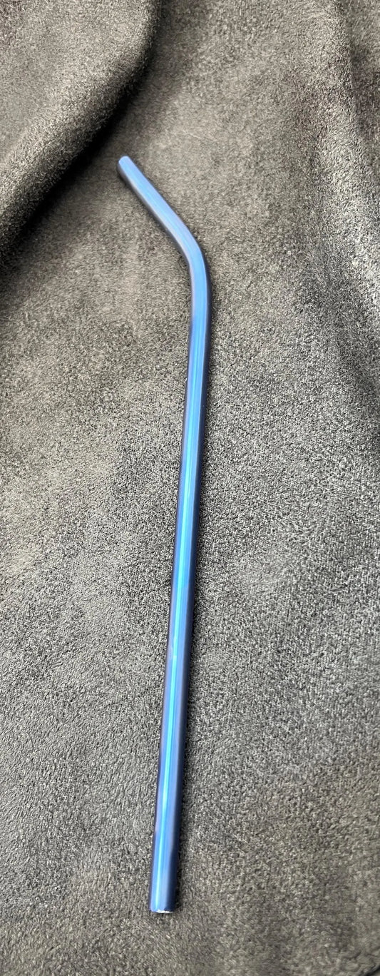 Flytanium Titanium Straw Anodized  Light Blue