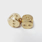 Coeburn Tool | Large Pair of Solid Brass Playing Dice CT3008