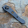 Lynch NW Spyderco Smock Clip - Black - Speed Holes