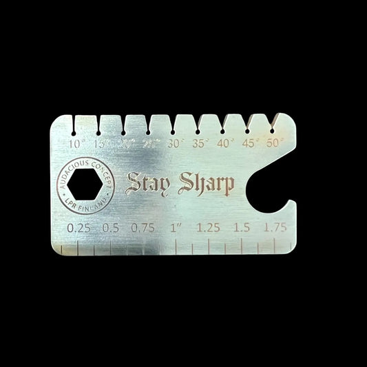 ACN001: Audacious Concept Dog Tag 3.0 Knife Anglefinder - BW2