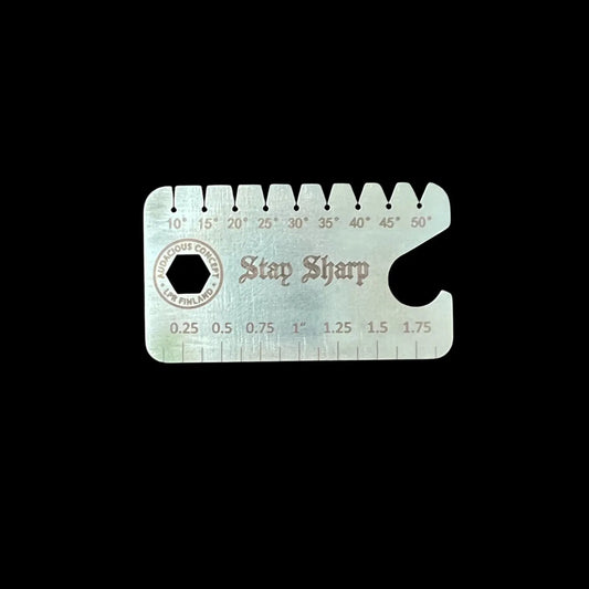 ACN001: Audacious Concept Dog Tag 3.0 Knife Anglefinder - BW3