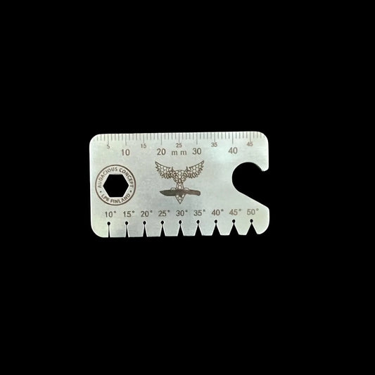 ACN001: Audacious Concept Dog Tag 3.0 Knife Anglefinder - BW3