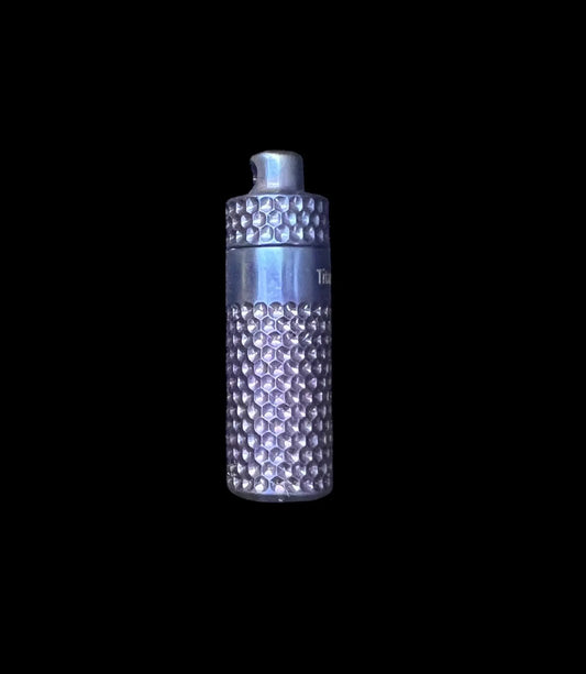 Titanium Capsule Titanium dimple pattern Anodized -MAR067