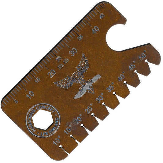 AC300102: Audacious Concept Dog Tag 3.0 Knife Anglefinder - Bronze