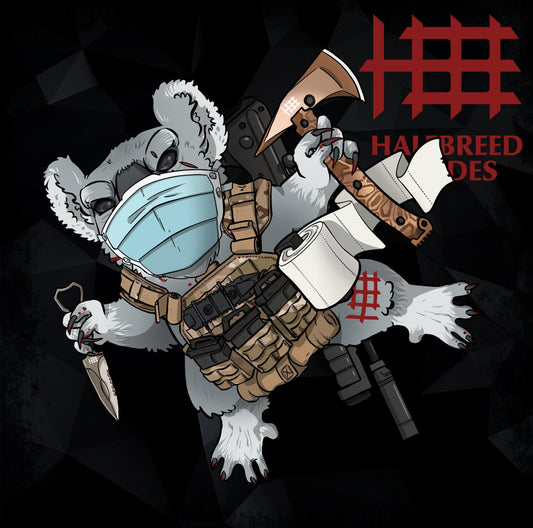 Halfbreed Blades Drop Bear Morale Patch C-19 2021